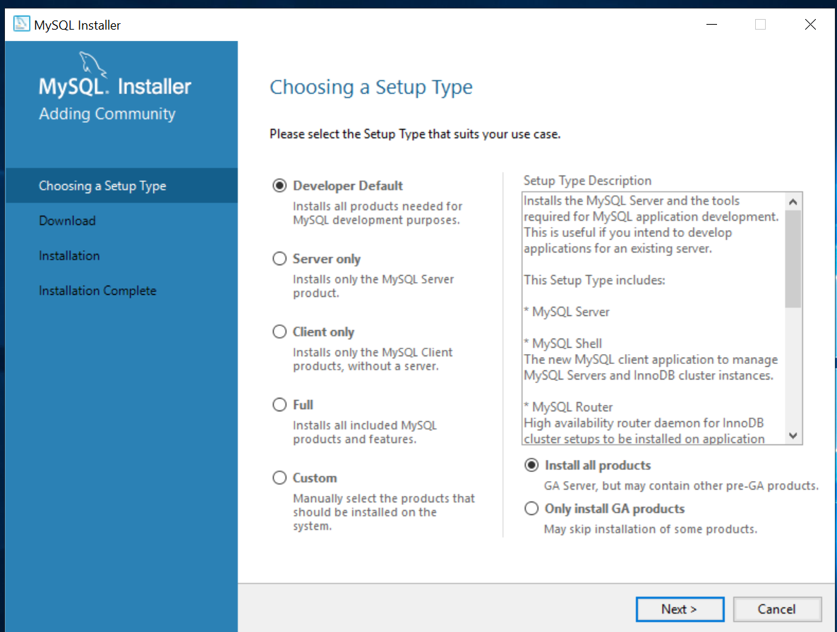 如何在Windows 10 Pro 64位上安装MySQL？