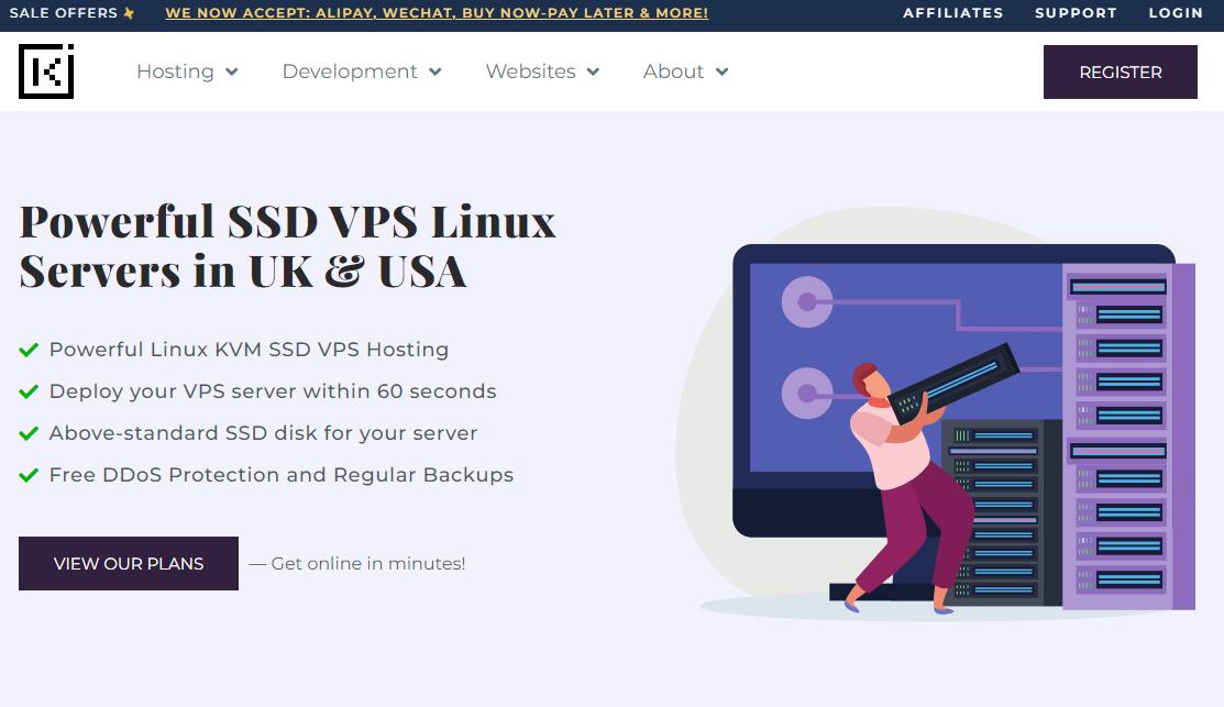 Kuroit英国VPS测评 - 伦敦机房120Gbps DDoS防护