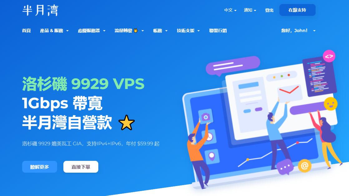 半月湾日本VPS怎么样测评介绍 - 回程CN2线路