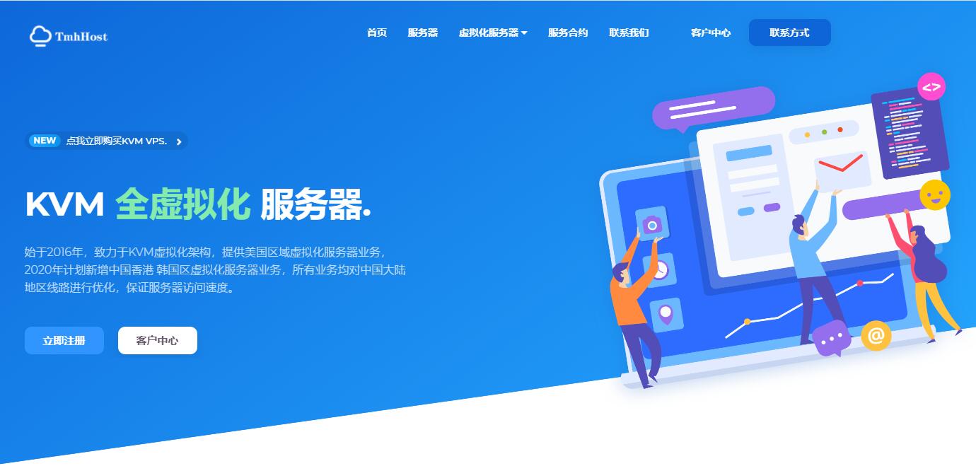 TmhHost高防美国VPS测评
