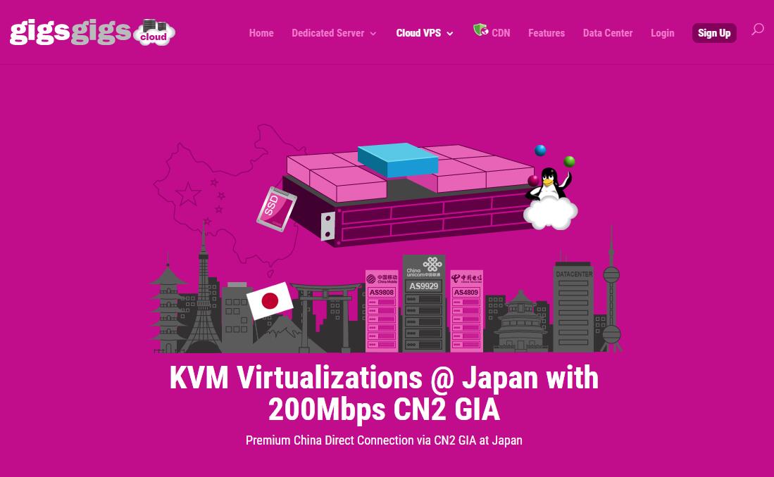 日本VPS哪个好？2款日本VPS详细分析推荐 - CN2 GIA和软银线路支持