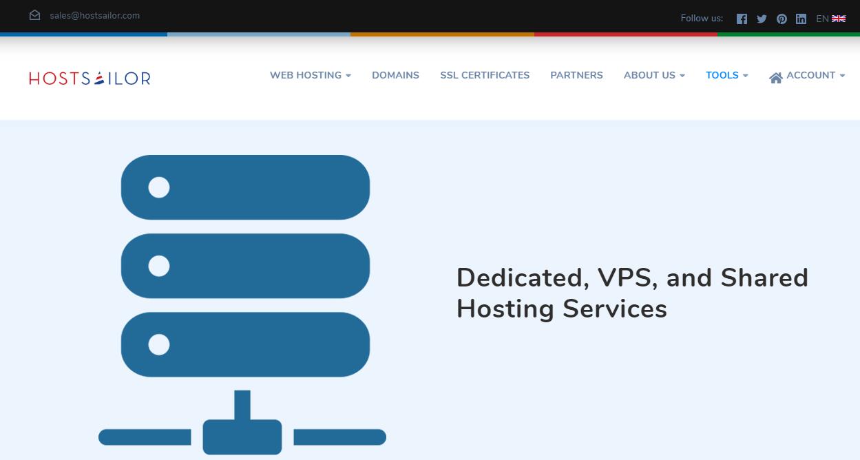 最便宜荷兰VPS推荐 - HostSailor，低至1美元