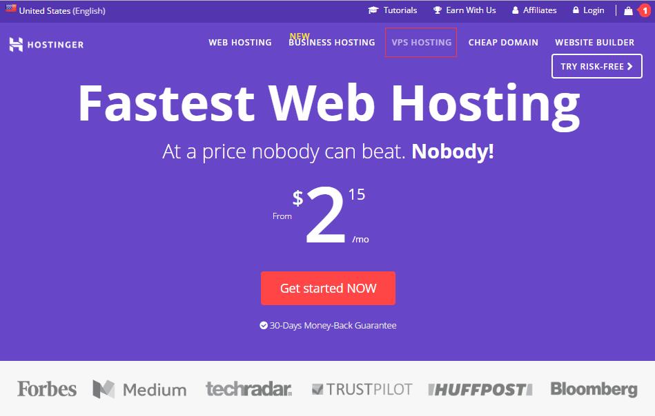 便宜的 Linux VPS Hostinger 购买教程