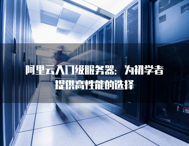 阿里云入门级服务器：为初学者提供高性能的选择