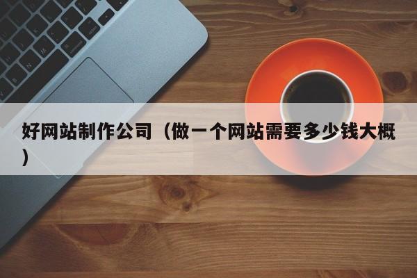 好网站制作公司做一个网站需要多少钱大概