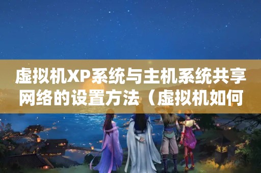 虚拟机XP系统与主机系统共享网络的设置方法（虚拟机如何设置IP和宿主机的IP在同一网段内?）