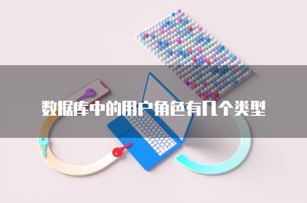 数据库中的用户角色有几个类型