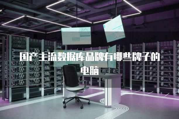 国产主流数据库品牌有哪些牌子的电脑