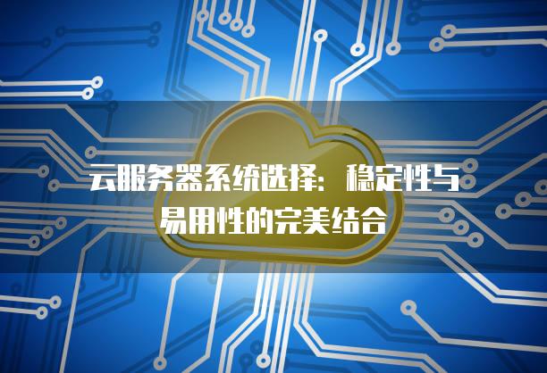 云<strong>服务器</strong>系统选择：稳定性与易用性的完美结合
