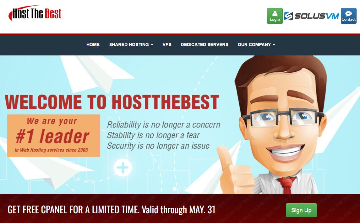 HostTheBest美国VPS怎么样测评介绍