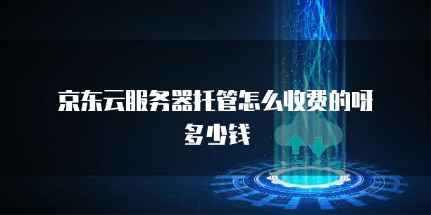 京东云<strong>服务器</strong>托管怎么收费的呀多少钱