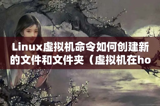Linux虚拟机命令如何创建新的文件和文件夹（虚拟机在home目录下创建文件夹）