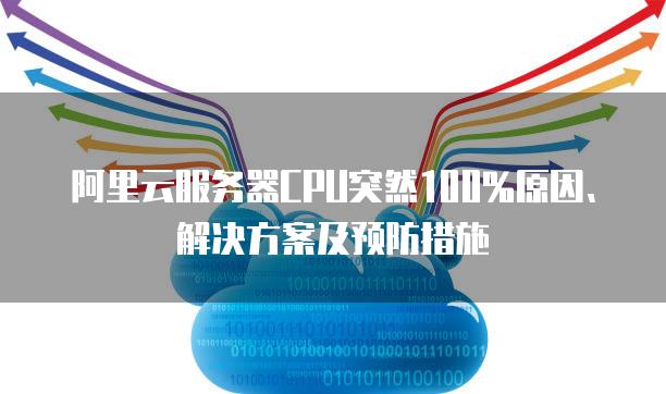 阿里云服务器CPU突然100%原因、解决方案及预防措施