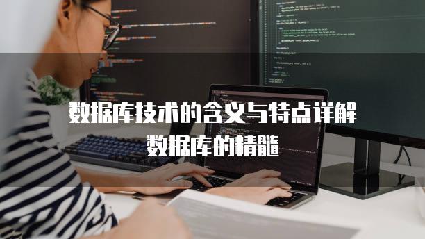数据库技术的含义与特点详解数据库的精髓