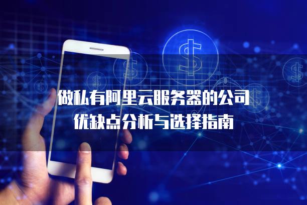 做私有阿里云<strong>服务器</strong>的公司 优缺点分析与选择指南