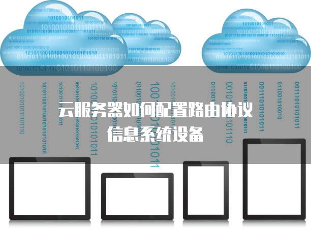 云<strong>服务器</strong>如何配置路由协议信息系统设备