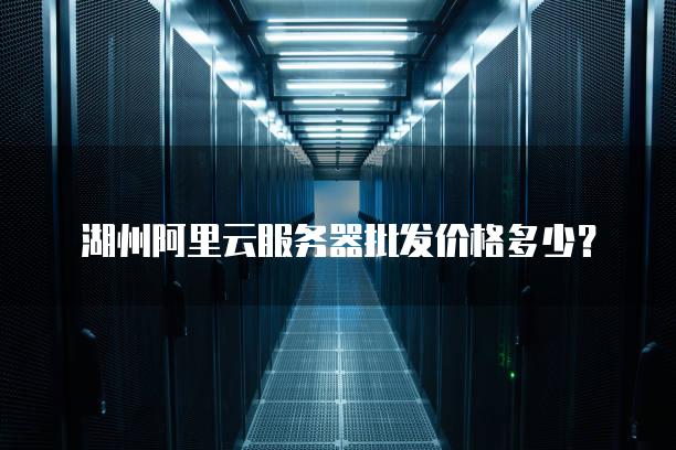 湖州阿里云<strong>服务器</strong>批发价格多少？