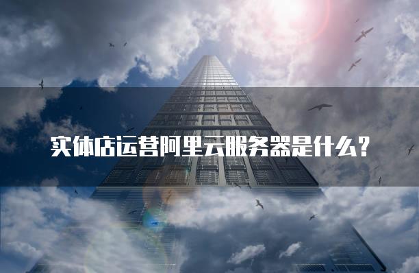 实体店运营阿里云服务器是什么？