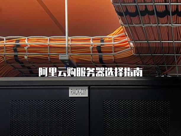 阿里云购服务器选择指南