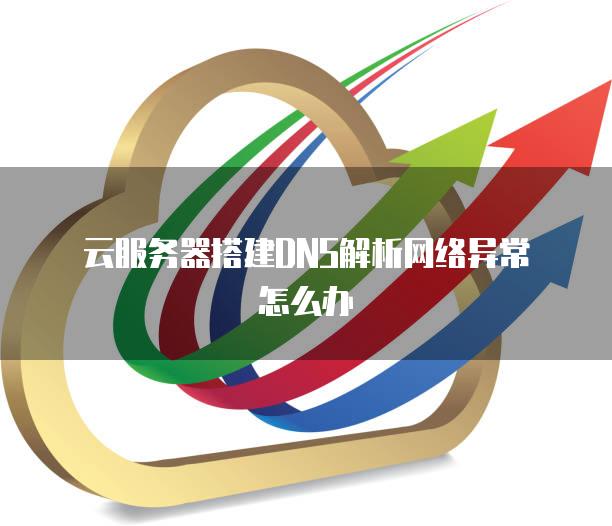 云服务器搭建DNS解析网络异常怎么办
