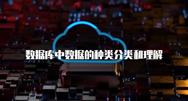 数据库中数据的种类分类和理解