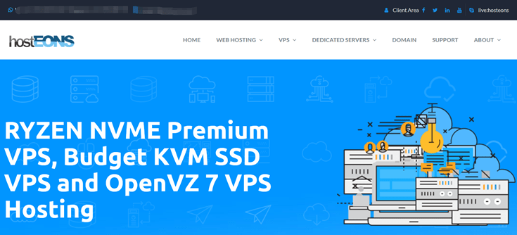 Hosteons 圣诞节美国年付VPS $11.99 赠双倍内存流量及10G带宽