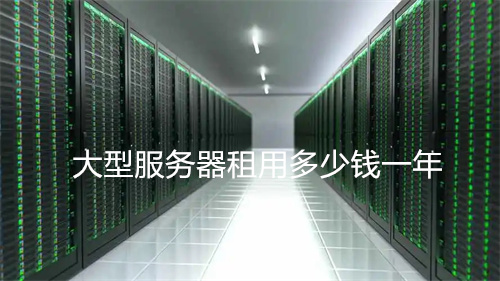 大型服务器租用多少钱一年?服务器租用怎么连接