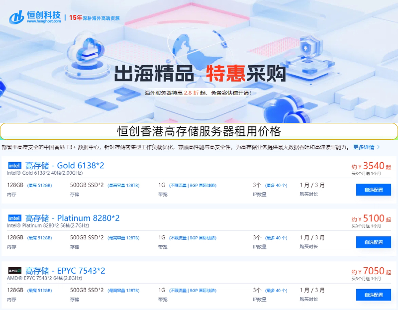 香港服务器适合数据存储吗？优点是什么
